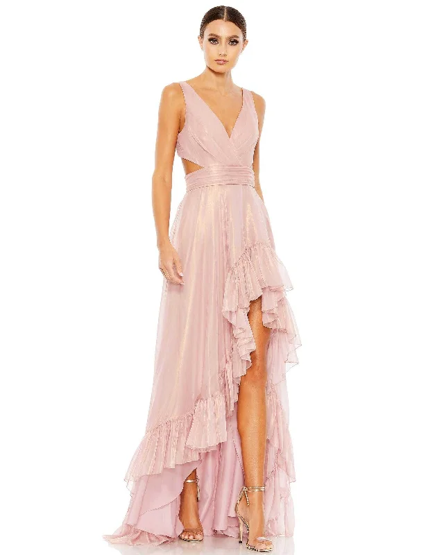 Graceful Movement Mac Duggal 49526 High Low Prom Formal Dress