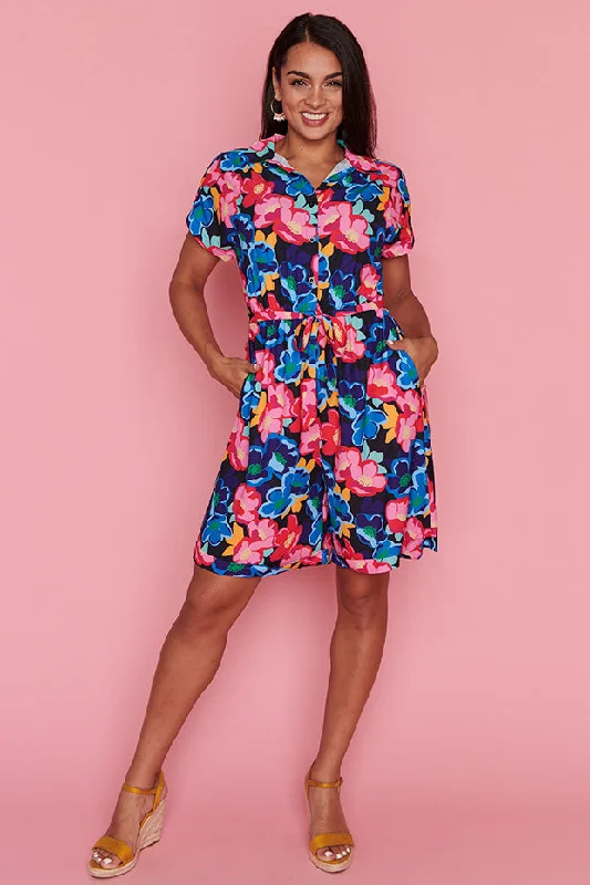 Final Clearance Holiday Perfect Poppies Jumpsuit