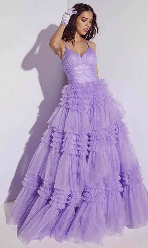 Final Sale Eureka Fashion 9888 - Sweetheart Tiered Prom Ballgown