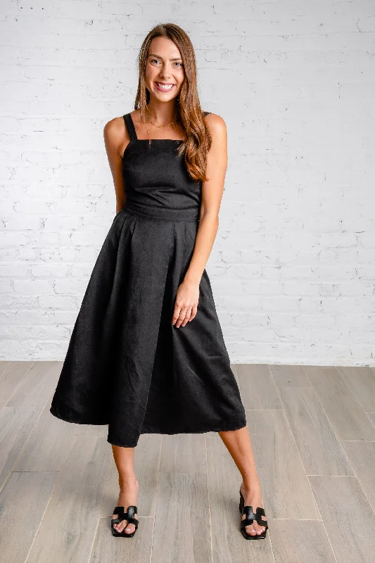 Limited - Edition Drops Raven Midi Dress