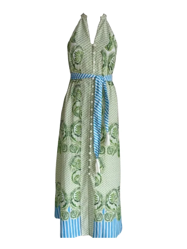 Limited Quantities Georginia Maxi Dress in Seaside