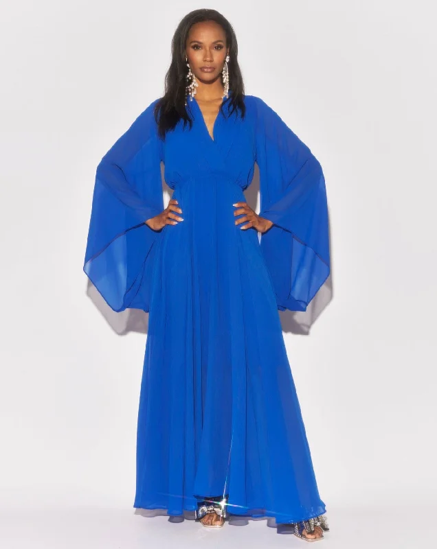 Limited Time Flash Sale Sunset Maxi Dress - Royal