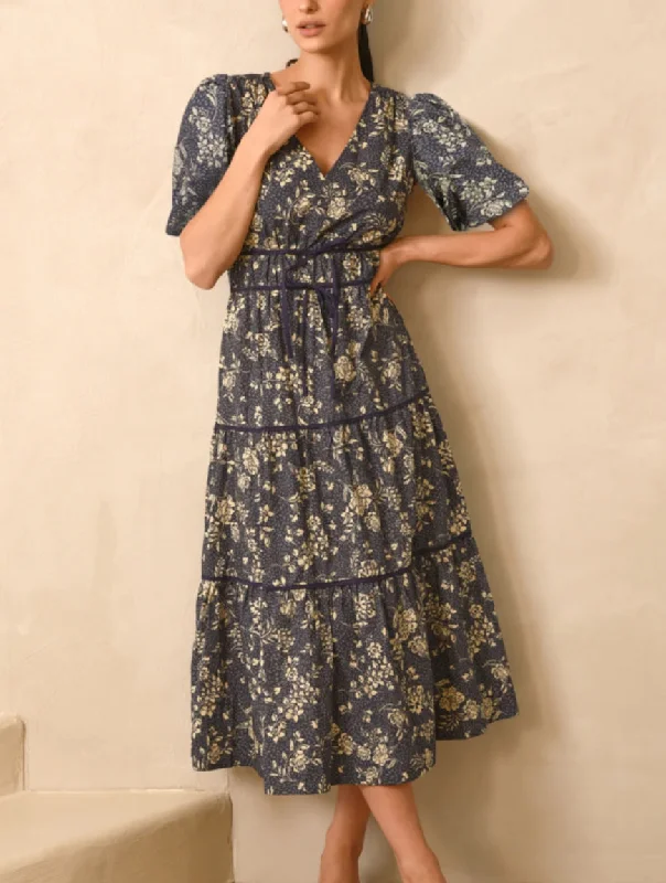 Limited Time Offers GREYLIN - Jolina Tiered Midi Dress