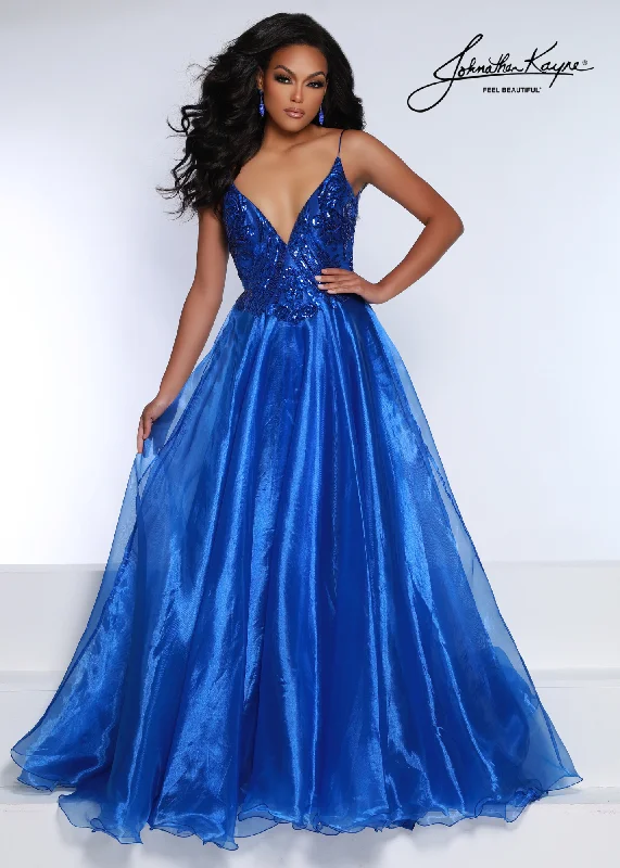 Limited Time Flash Sale Johnathan Kayne 2601 Size 16 Royal Long A Line Sequin Formal Dress Organza Ballgown Limited Time Flash Sale Johnathan Kayne 2601 Size 16 Royal Long A Line Sequin Formal Dress Organza Ballgown