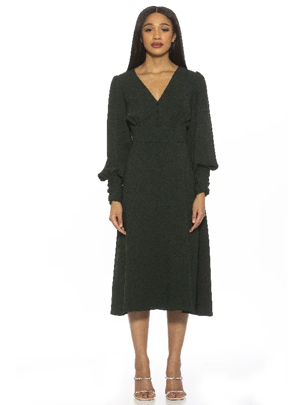 Casual Chic Daria Midi Dress