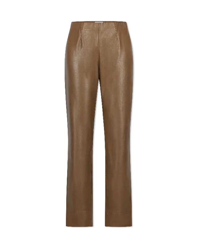Coastal Beach - Inspired Style Sabrina Faux Nappa Leather Pant