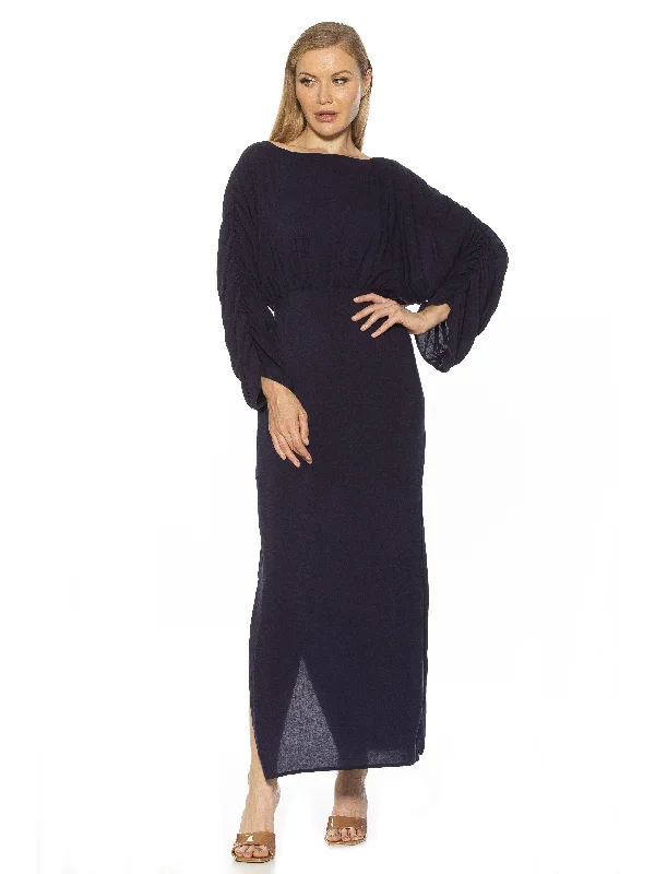 Lightweight Fabric Jenna Maxi Dress