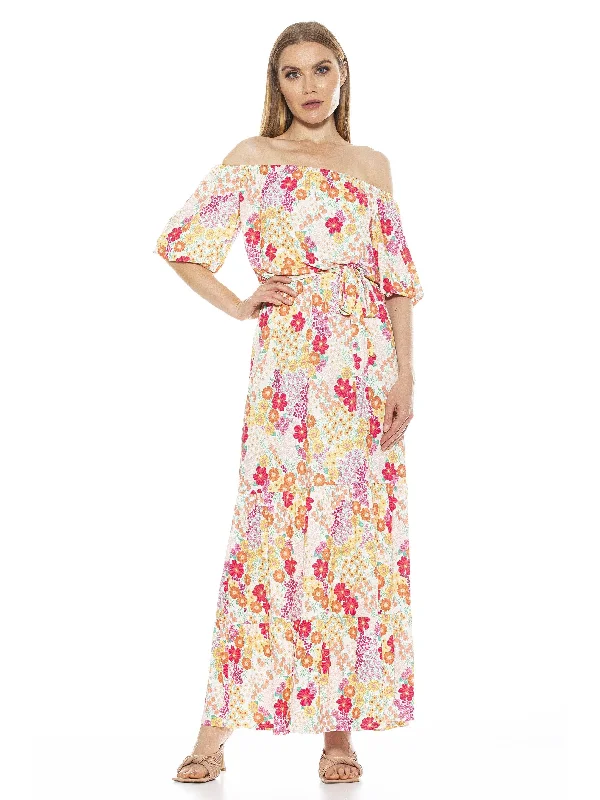 Feminine Soft - Hued Look Harlow Maxi Dress