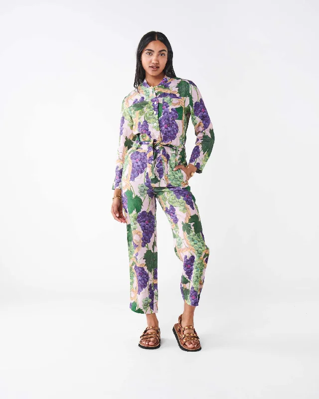 Everyday Wear The Vine Linen Long Sleeve Jumpsuit