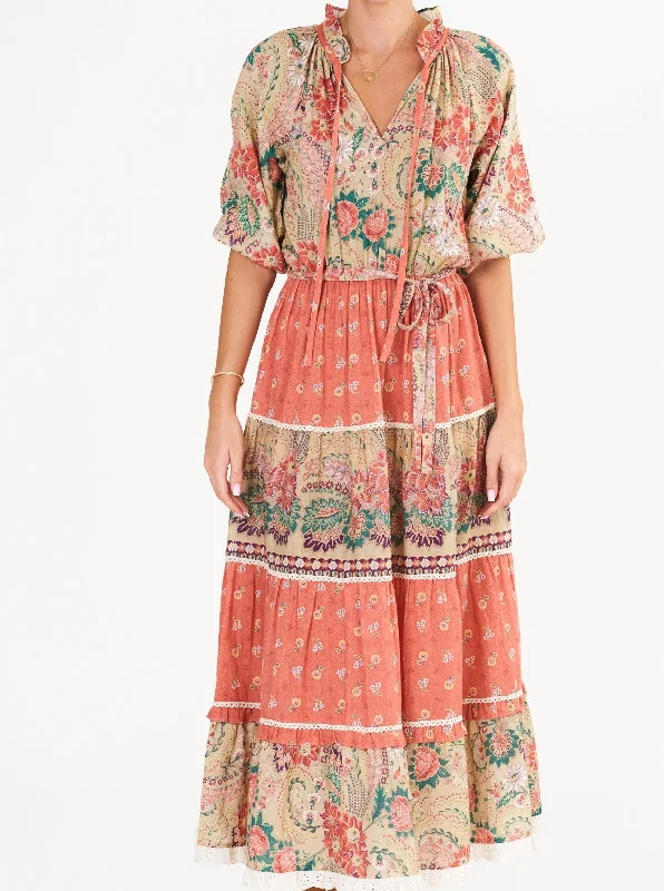 Big Savings On Rustic Countryside Styles Dulcie Print Maxi Dress