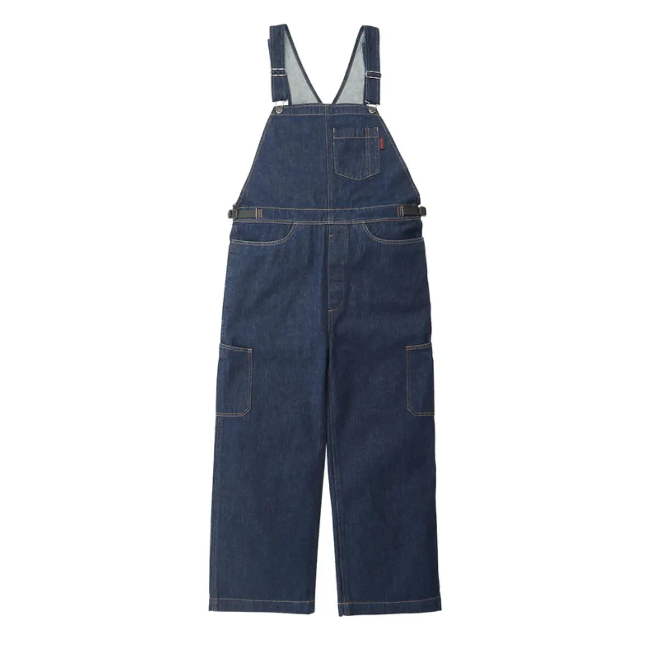 Wardrobe Upgrade Gramicci Womens Denim Rock Slide Overall Dark Indigo