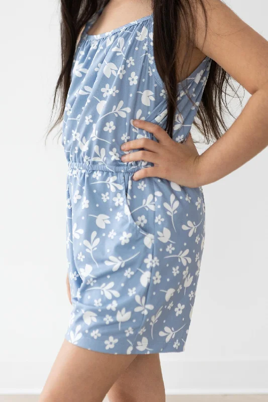 Luxury Comfort Bluebell Strappy Play Romper