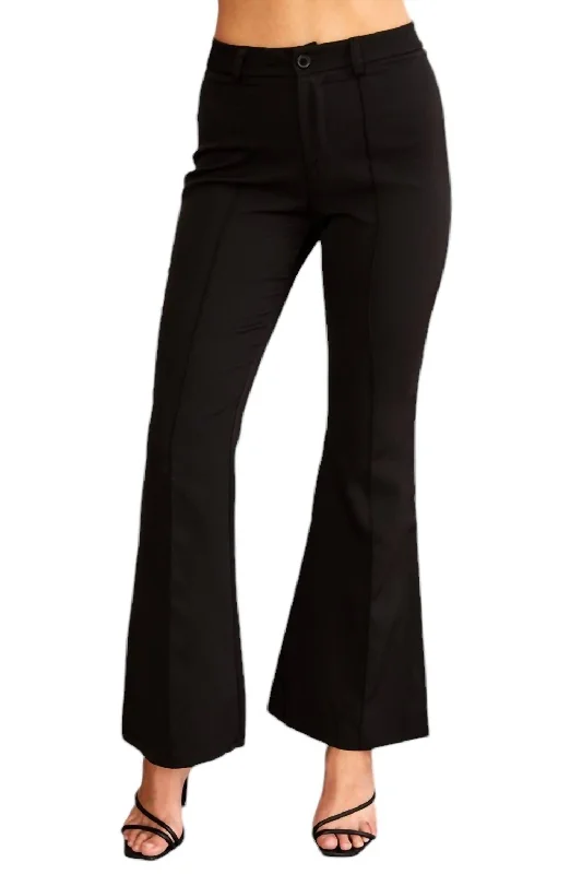 Today Only Women's Fae Flared Dress Pants In Black