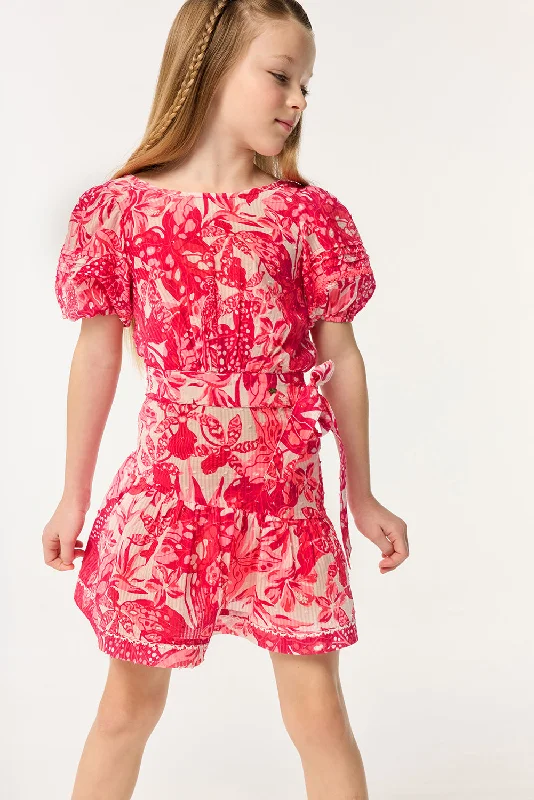 Casual Chic Kids Mini Dress Chantal - Pink Jengel