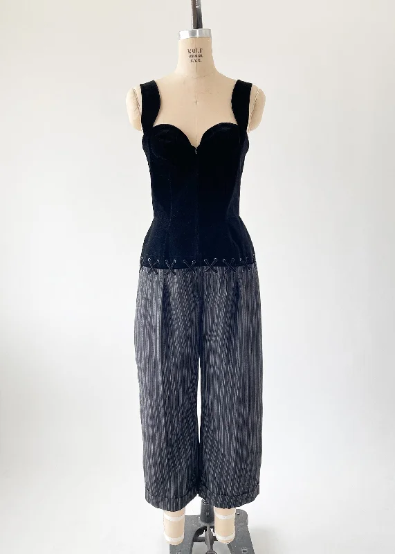 Spring Wardrobe Vintage 1980s Thierry Mugler Jumpsuit