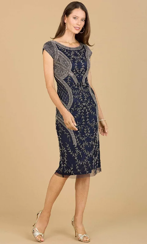 Casual Chic Lara Dresses 29174 - Cap Sleeved Midi Dress