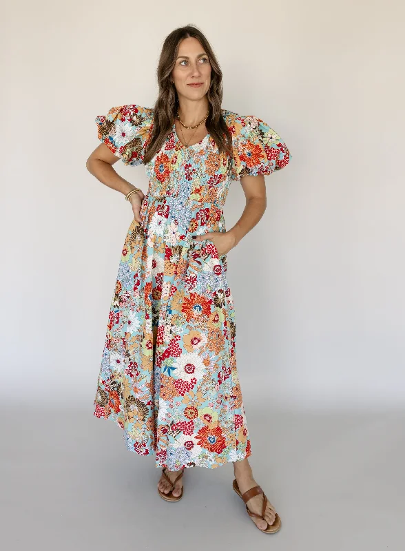 Special Offer Arizona Smocked Maxi Dress - Final Sale