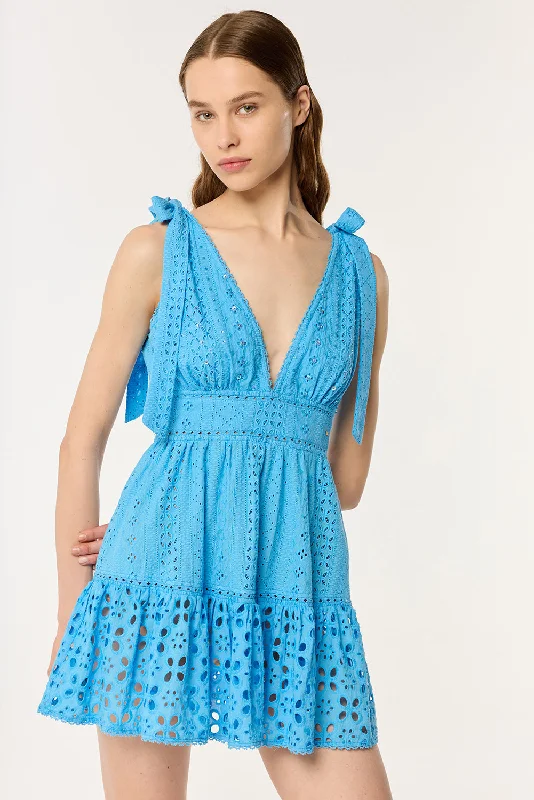 Enjoy Discount Mini Dress Cara - Sky