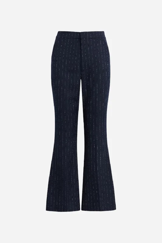 Limited Quantities Favorite Daughter The Phoebe Pant Navy Pinstripe