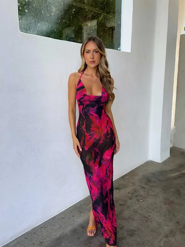 High End Women's Wear ABELLA MAXI DRESS POMPEII