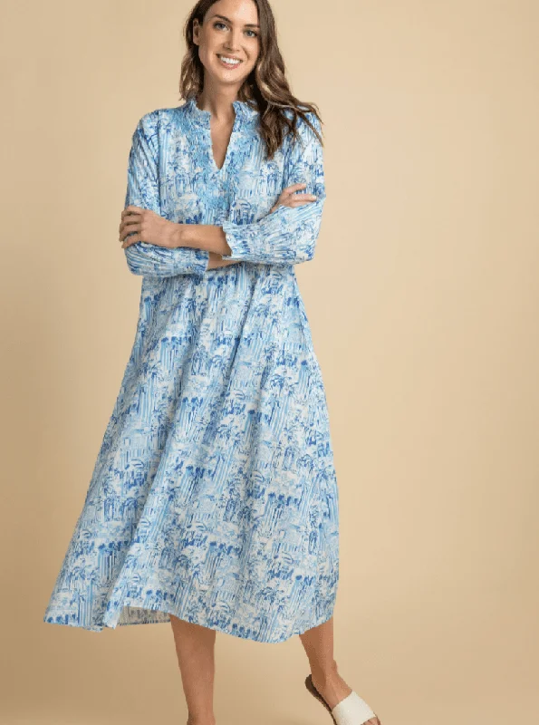 Vintage Retro Party Wear Byrony Midi Dress