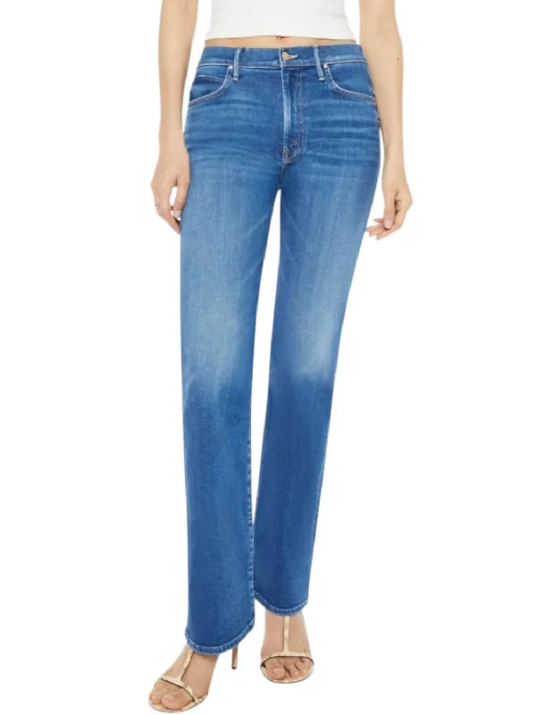 The Good Stuff The Kick It Straight Leg Jeans In Grasping At Straws