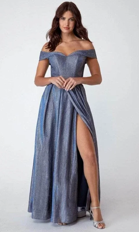 Daily Deals Eureka Fashion 9809 - Off-shoulder Sweetheart Evening Gown