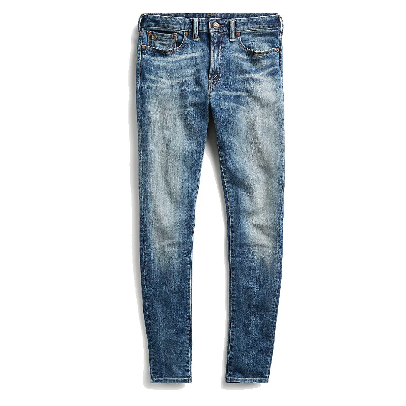 High End Women's Wear RRL by Ralph Lauren Womens Skinny Stretch Jeans Anderson Wash