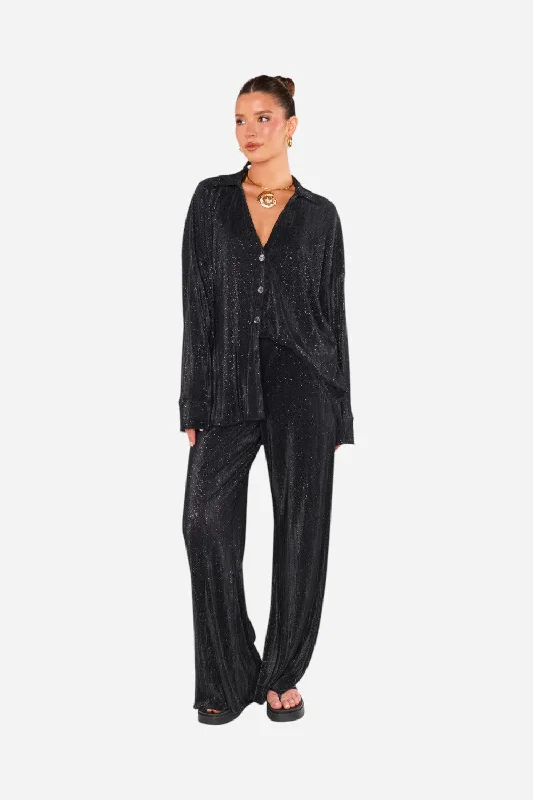 Elegant Attire Show Me Your Mumu Everywhere Pants in Black