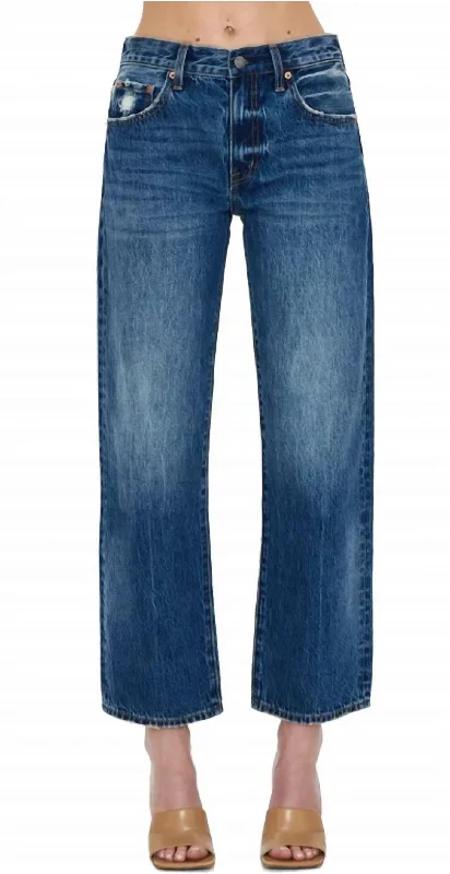 Luxury Style Pistola Lexi Mid Rise Jeans In Blue