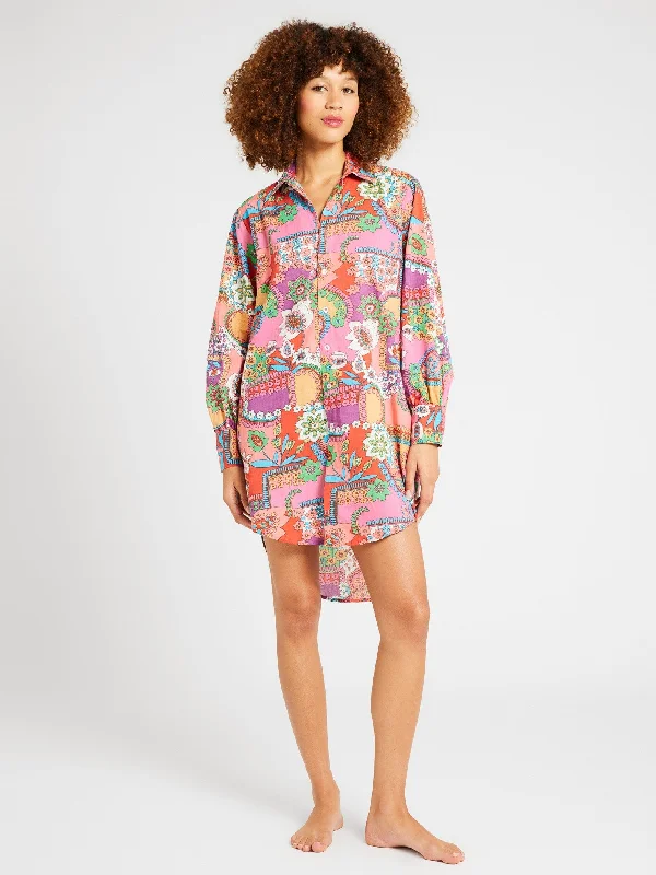 Ethnic Cultural Event Wear Holly Mini Dress in Shangri-La