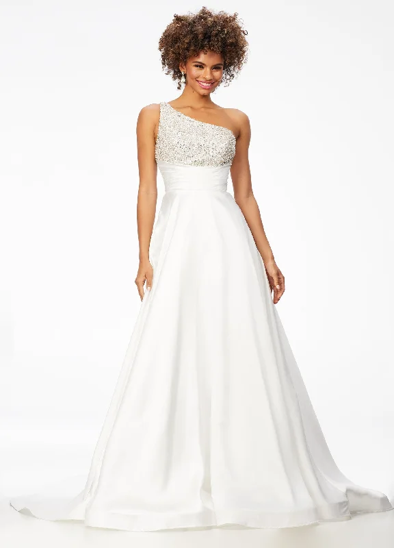 Eco Friendly Fashion Sale Ashley Lauren 11149 Size 6 White One Shoulder Ball Gown Formal Dress with Embellished Bodice Eco Friendly Fashion Sale Ashley Lauren 11149 Size 6 White One Shoulder Ball Gown Formal Dress with Embellished Bodice
