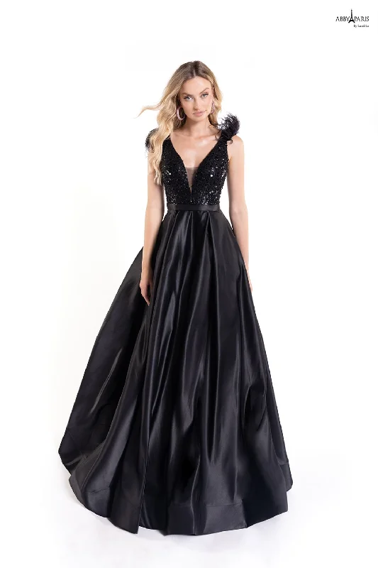 Holiday Sale Lucci Lu 90178 Size 16 Burgundy Long Feather A Line Ballgown Prom Dress V Neck Formal Gown Holiday Sale Lucci Lu 90178 Size 16 Burgundy Long Feather A Line Ballgown Prom Dress V Neck Formal Gown