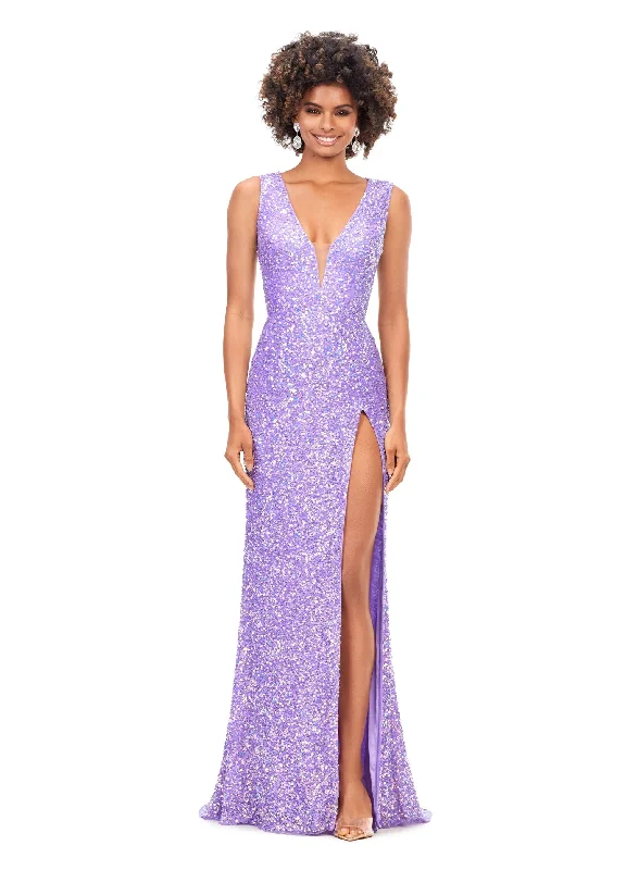 Now On Sale For Chic Urban Styles Ashley Lauren 11373 Size 2 Orchid Lace Up Back Fully Beaded Prom Dress Evening Gown