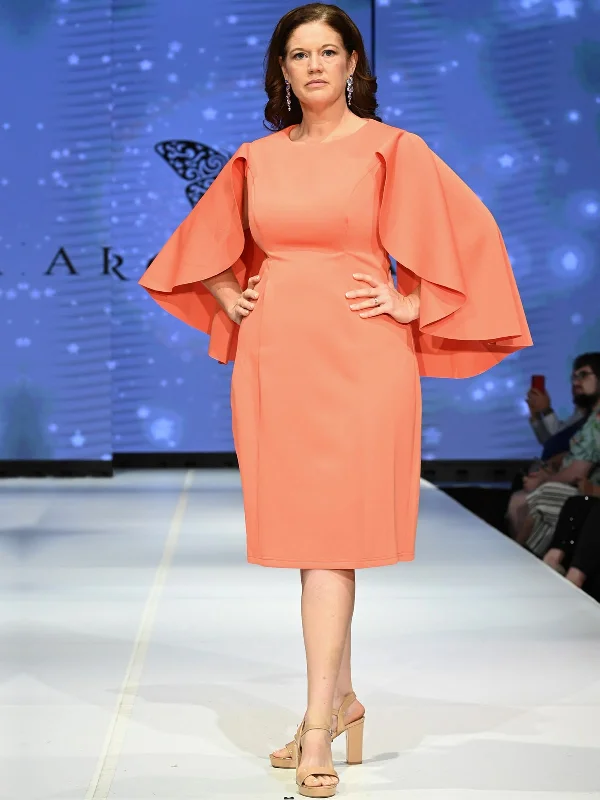 Casual Chic Clothing Marc Defang 8157 Size 16 Navy Short Scuba Draped Sleeve Cocktail Interview Pageant Dress Evening Gown Casual Chic Clothing Marc Defang 8157 Size 16 Navy Short Scuba Draped Sleeve Cocktail Interview Pageant Dress Evening Gown