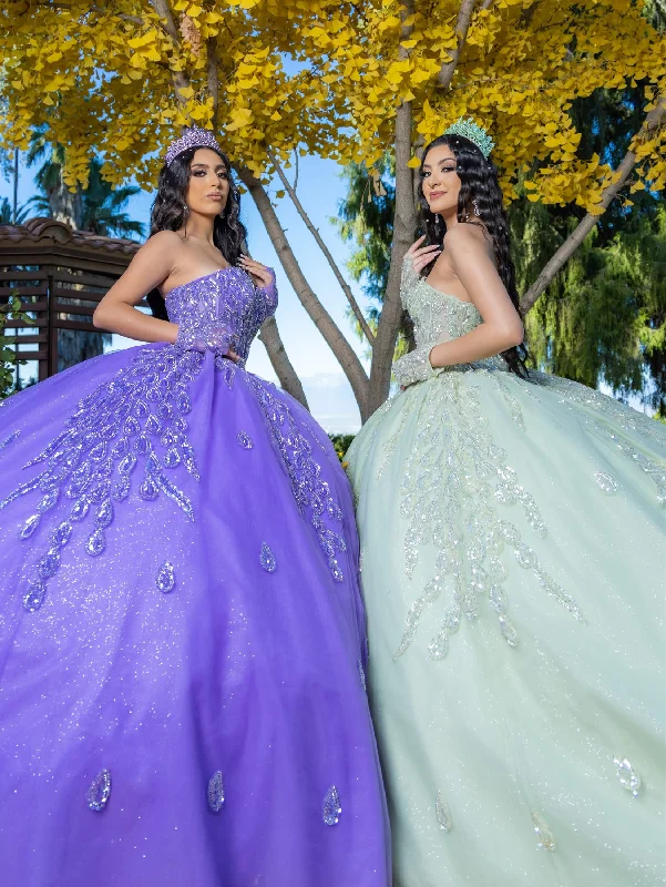 Huge Price Cut Strapless Corset Ball Gown by LizLuo Quince 26096