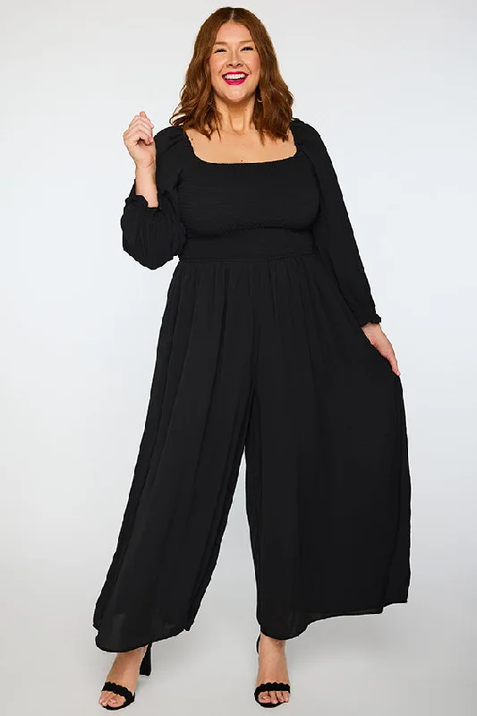 Hollywood Glam Award - Show Style Kiki Black Jumpsuit
