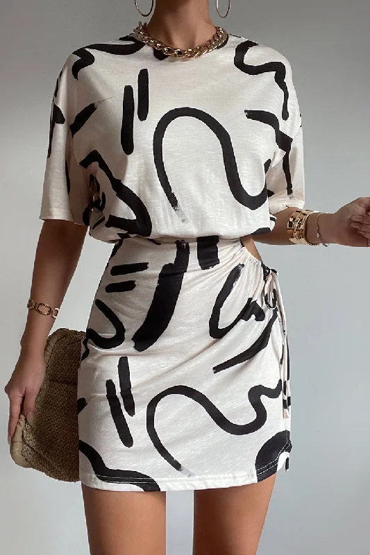 Limited Stock SIMONA MINI DRESS - YORK SAND
