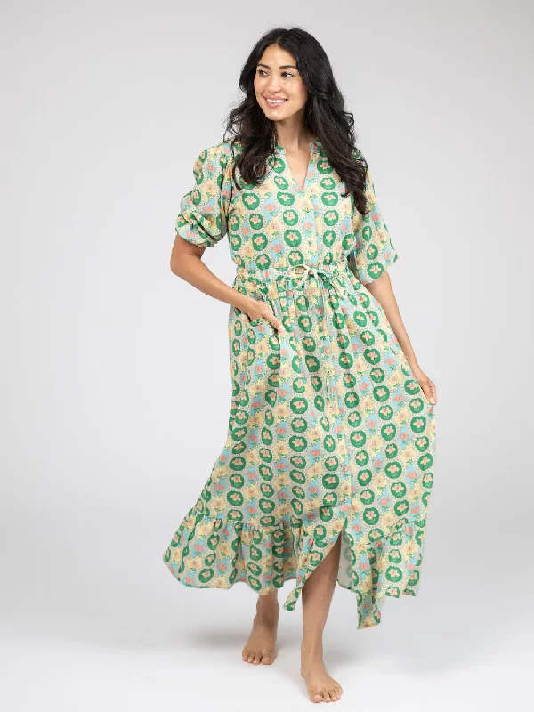 Graceful Drape The Lily Midi Dress | Lace Sorbet