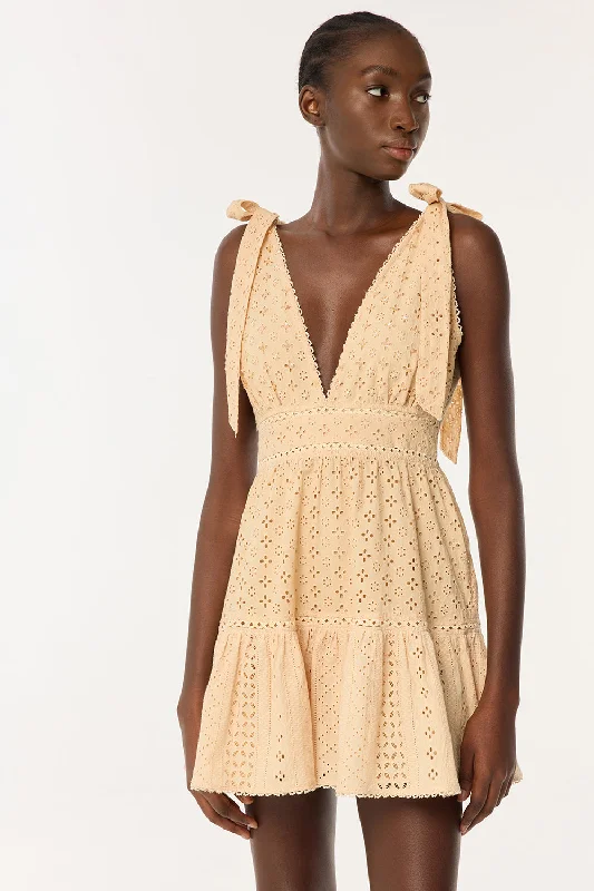 Big Savings Mini Dress Cara - Cream