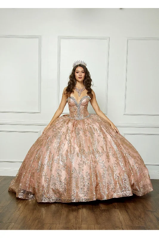 Best Sellers Strapless Sheer Corset Ball Gown by Petite Adele PQ1058