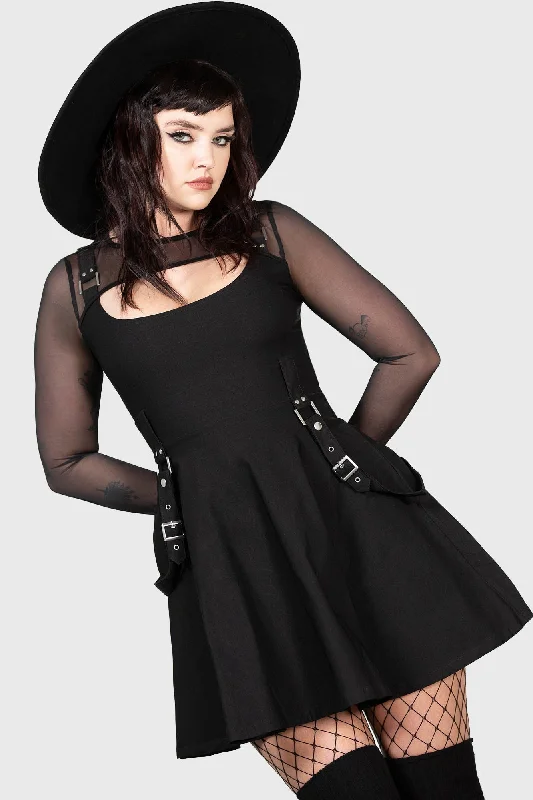 Trending Items Krypt Keeper Mini Dress - Resurrect