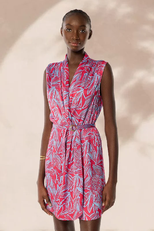 Style Upgrade Mini Dress Clea - Pink Pop Tiger