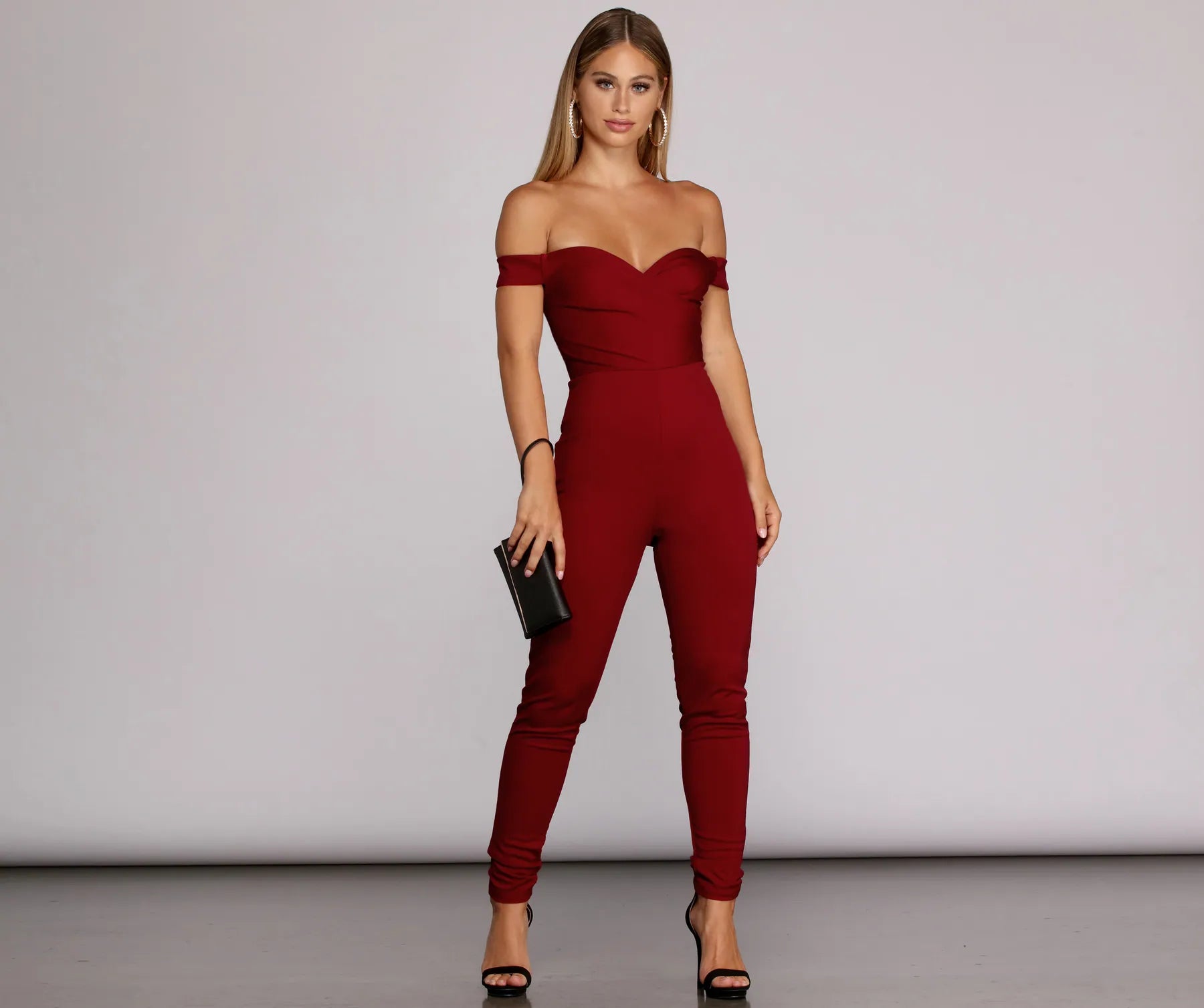 Bold Fashion On Your Radar Sweetheart Jumpsuit