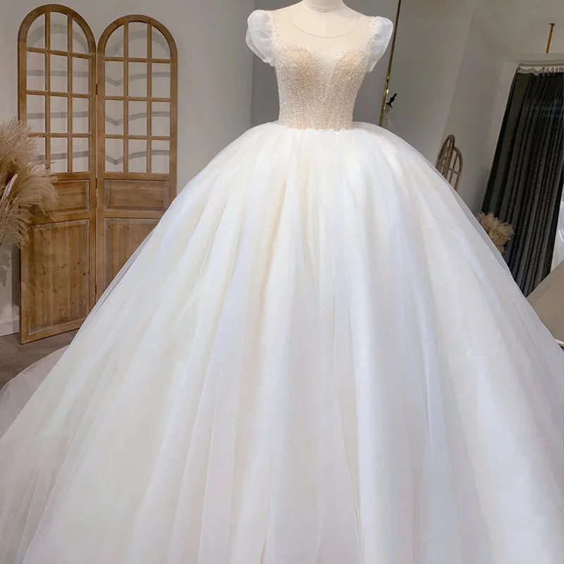Budget Friendly Elegant wedding dress, new style Prom Dress wedding dress    cg21188