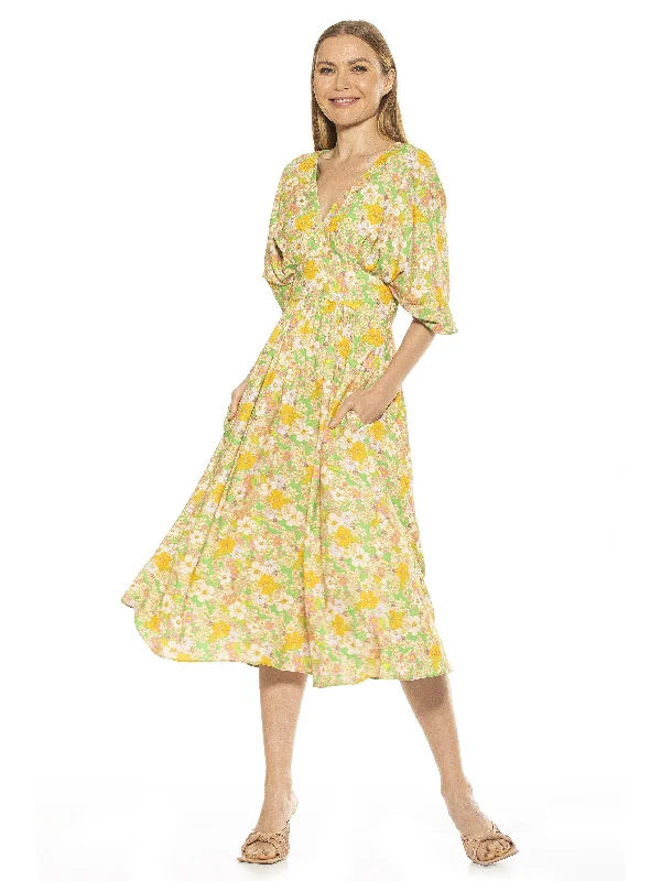 Bold Silhouette August Midi Dress