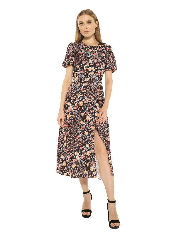 Vibrant Prints Katie Midi Dress