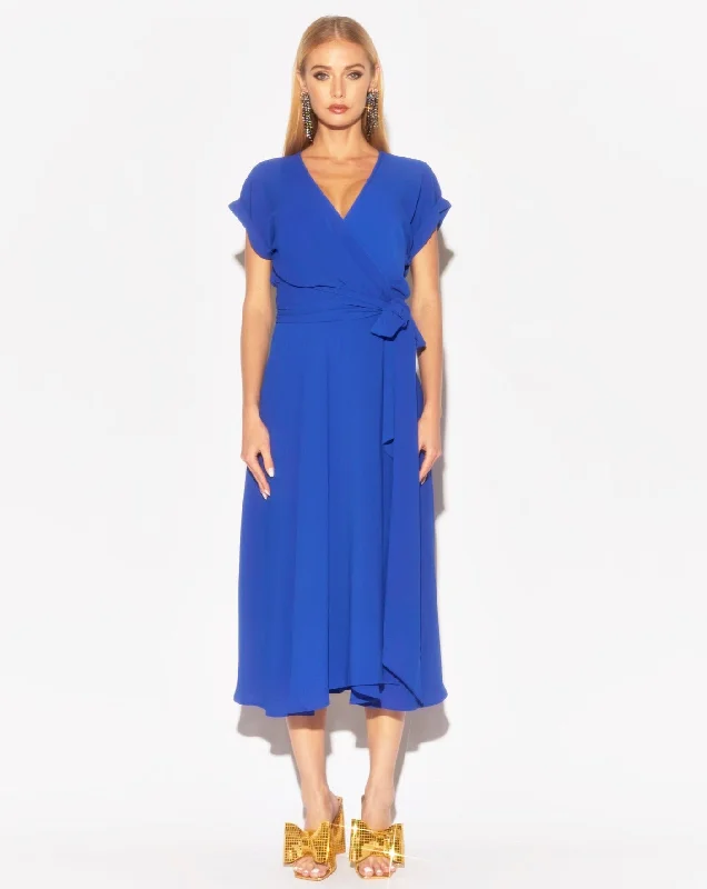 Latest Fashion Jasmine Midi Dress - Royal