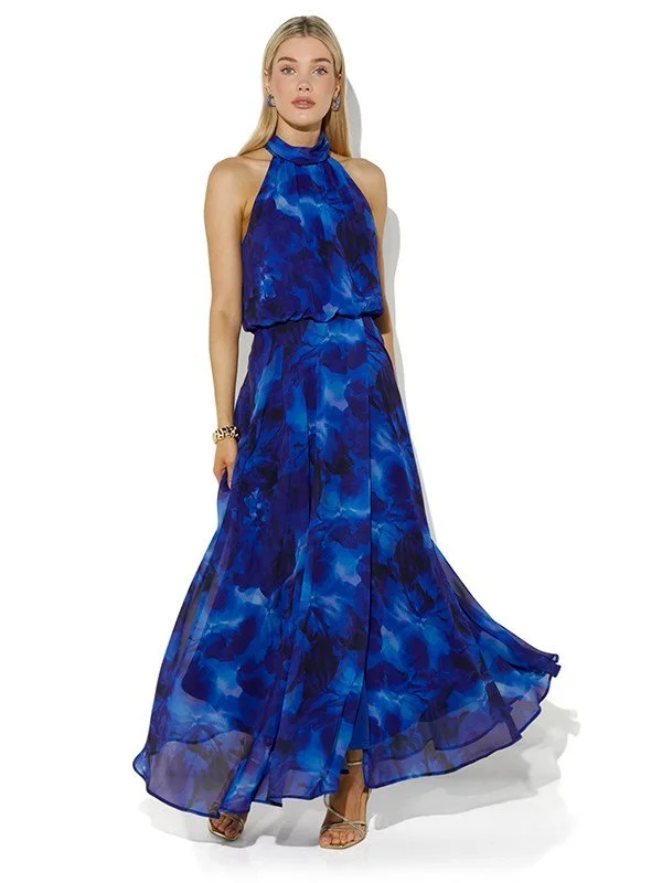 Travel Essentials Lula Lagoon Printed Maxi