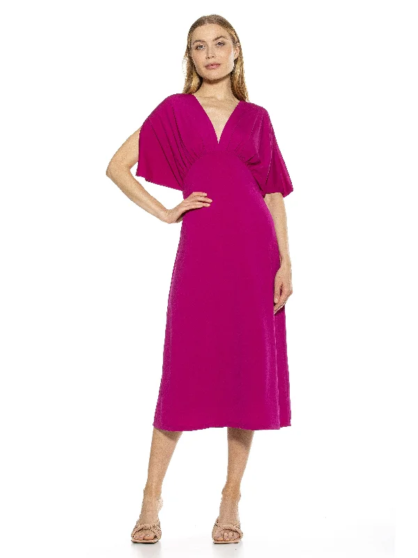 Effortless Style Ella Midi Dress